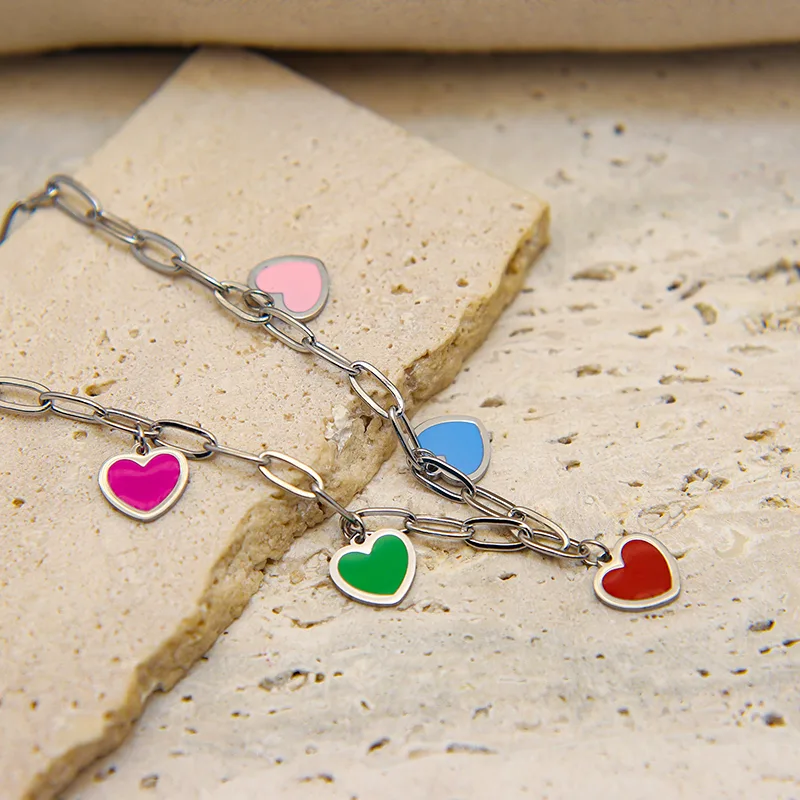 Colorful love bracelet